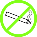 download No Smoking clipart image with 90 hue color