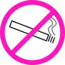 download No Smoking clipart image with 315 hue color