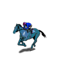 download Jockey clipart image with 180 hue color