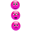 download Smiley 5 clipart image with 270 hue color