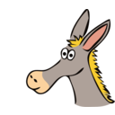 Drawn Donkey