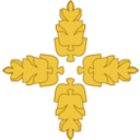 Golden Wheat Medallion