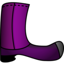 download Simple Boot clipart image with 270 hue color