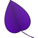 download Leaf clipart image with 180 hue color