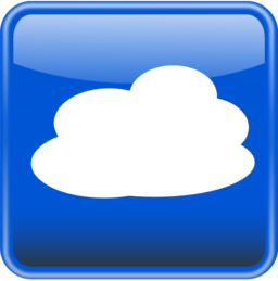 Cloud Computing Button Nube Computo