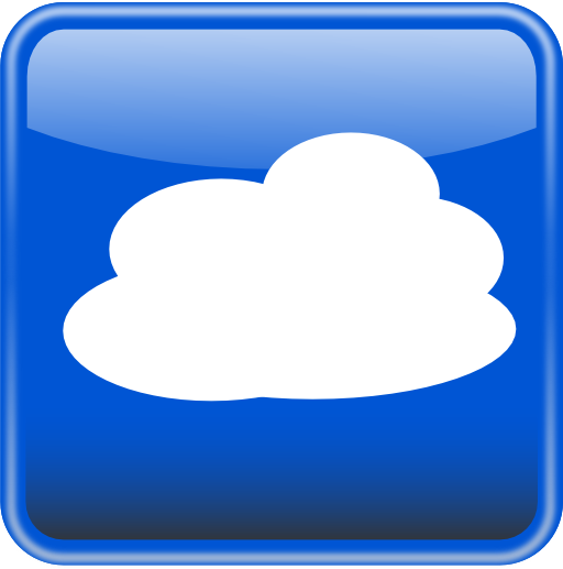 Cloud Computing Button Nube Computo