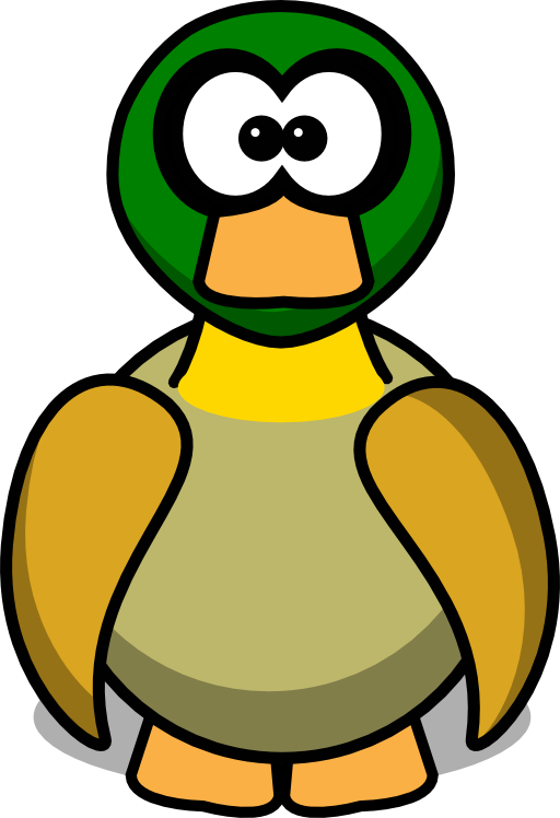 Cartoon Duck