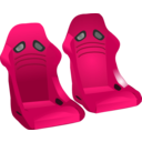 download Racing Seats clipart image with 135 hue color