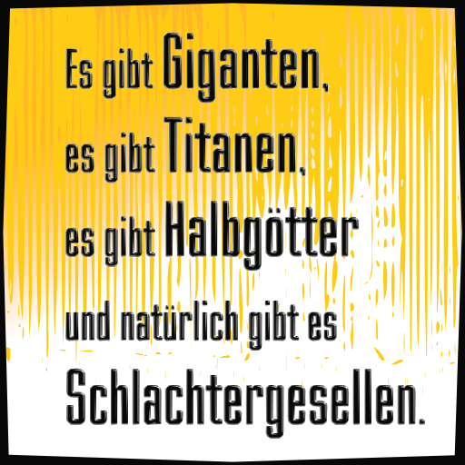 Poster Es Gibt Gigantendc