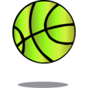 download Basketball clipart image with 45 hue color