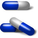 download Pills clipart image with 225 hue color