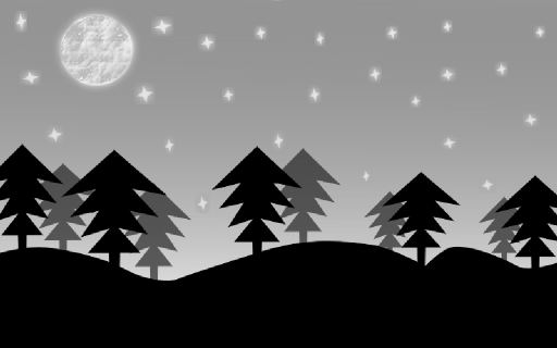 Night Scene Vector