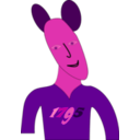 download Mouse Man clipart image with 270 hue color