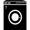 download Washing Machine Icon clipart image with 180 hue color