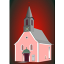 download Village Church2 clipart image with 315 hue color