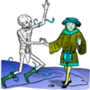download Dance Macabre 6 clipart image with 135 hue color