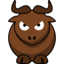 Cartoon Gnu Wrath