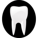 download Tooth clipart image with 270 hue color