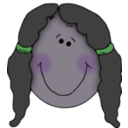 download Girlface 2 clipart image with 270 hue color