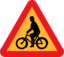 Bicycles Roadsign