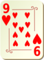 Ornamental Deck 9 Of Hearts