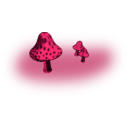 download Mushrooms clipart image with 315 hue color