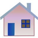 download Home clipart image with 180 hue color