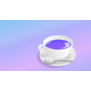 download Teacup clipart image with 225 hue color