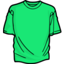 download Yellow T Shirt clipart image with 90 hue color