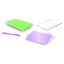download Office Resources clipart image with 225 hue color