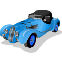 download Bmw 328 Roadster 1938 Blue clipart image with 0 hue color