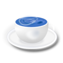 download Coffee clipart image with 180 hue color
