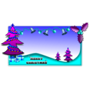 download Christmas L1 clipart image with 180 hue color