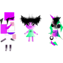 download  clipart image with 270 hue color