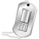 download Military Phone clipart image with 90 hue color