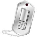 download Military Phone clipart image with 270 hue color