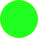 download 48 Circle Solar Target clipart image with 90 hue color
