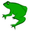 download Remix Frog clipart image with 45 hue color
