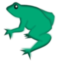 download Remix Frog clipart image with 90 hue color