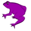 download Remix Frog clipart image with 225 hue color