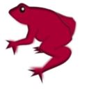 download Remix Frog clipart image with 270 hue color