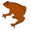 download Remix Frog clipart image with 315 hue color