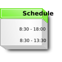 download Schedule clipart image with 45 hue color