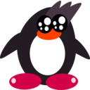 download Penguin Remasterd H D clipart image with 315 hue color