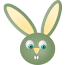 download Rabbit clipart image with 45 hue color
