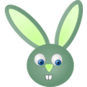 download Rabbit clipart image with 90 hue color