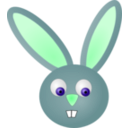 download Rabbit clipart image with 135 hue color