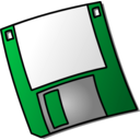 download Floppy clipart image with 270 hue color