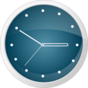 download Clock clipart image with 0 hue color