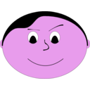 download Mischievous Boy clipart image with 270 hue color